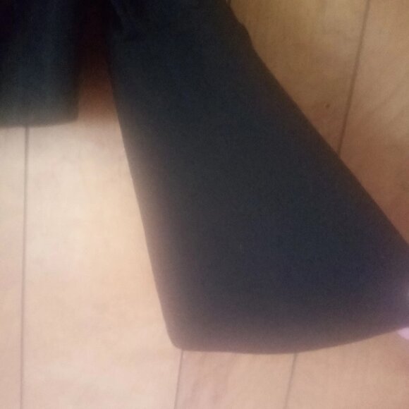 SEEK Women's Black Long Sleeve Split Sleeve Crop Top Size M - Picture 4 of 5